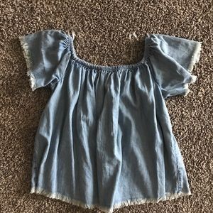 Off the shoulder top